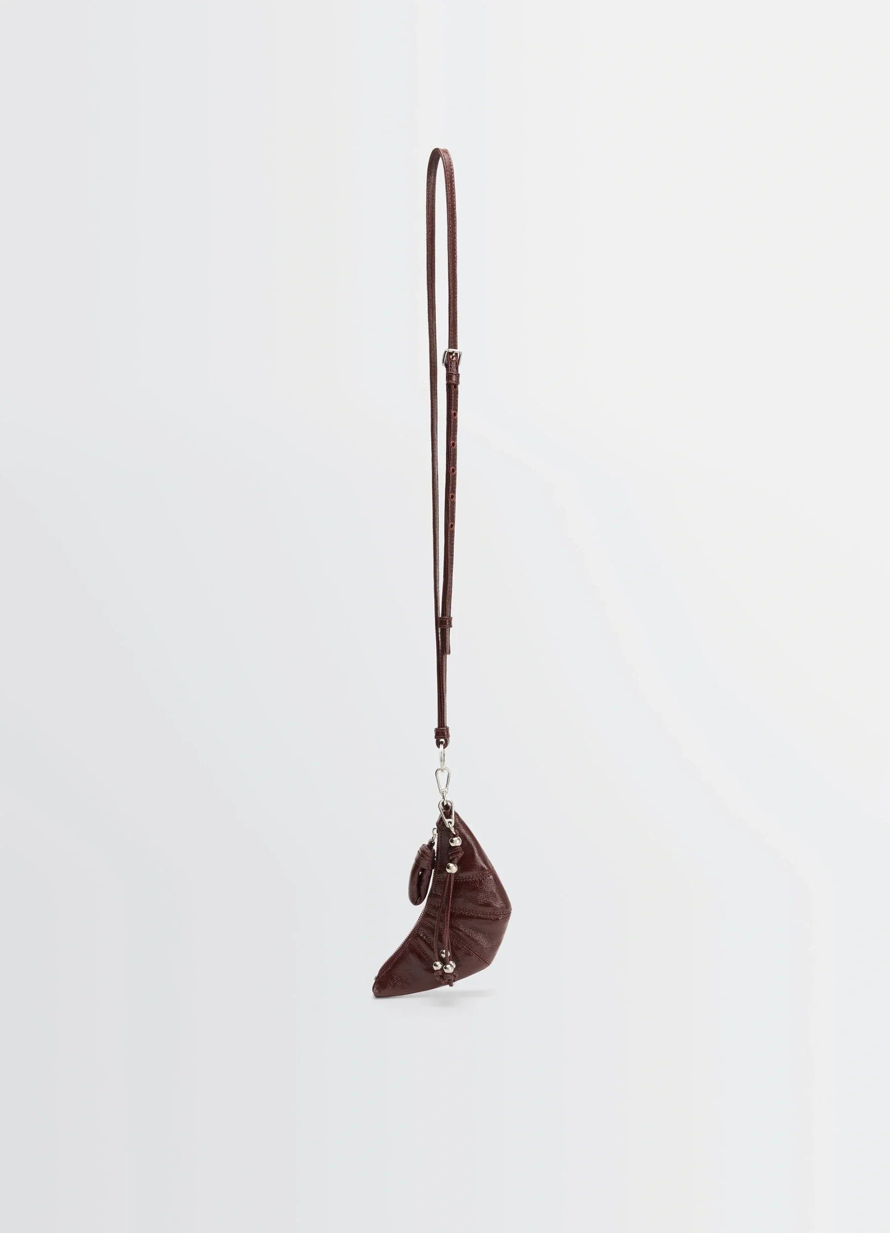 CROSSBODY CROISSANT COIN PURSE QIXI INFINITE LOVE CHARM